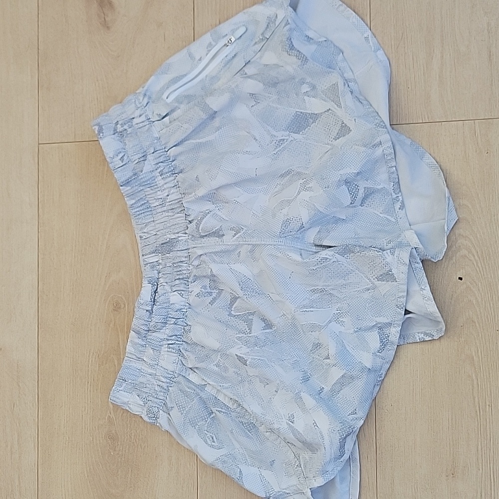Lululemon snake skin hotty hot shorts
